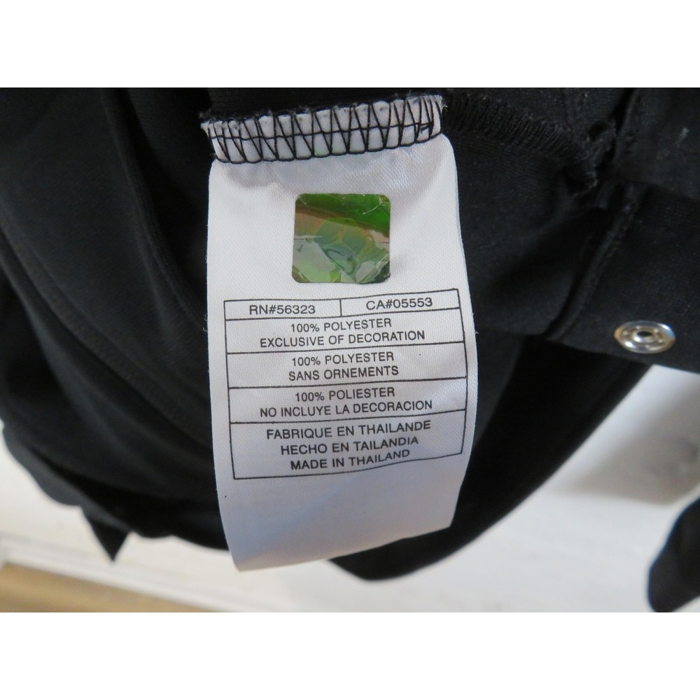 Vtg Air Jordan AF-1 Track Jacket Mens 3XL Black Full Zip Air Force 1 Jumpman y2k - Picture 10 of 15